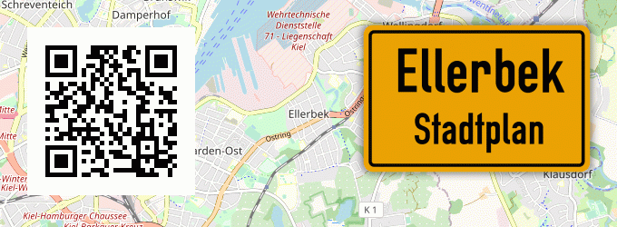 Stadtplan Ellerbek