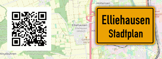 Stadtplan Elliehausen