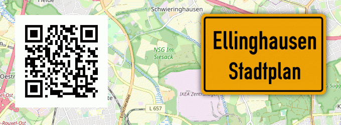 Stadtplan Ellinghausen