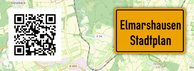 Stadtplan Elmarshausen