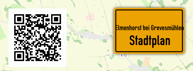 Stadtplan Elmenhorst bei Grevesmühlen