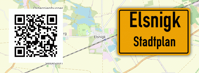 Stadtplan Elsnigk