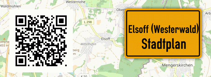 Stadtplan Elsoff (Westerwald)