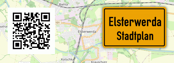 Stadtplan Elsterwerda