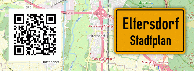 Stadtplan Eltersdorf