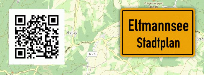 Stadtplan Eltmannsee