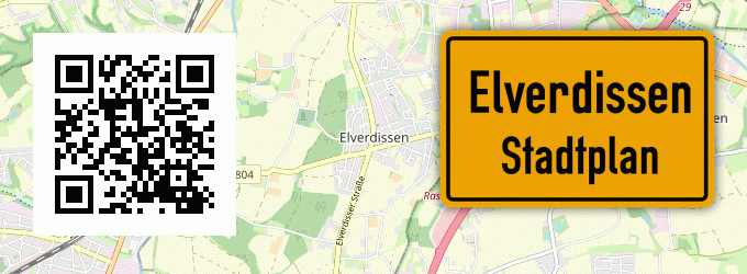Stadtplan Elverdissen