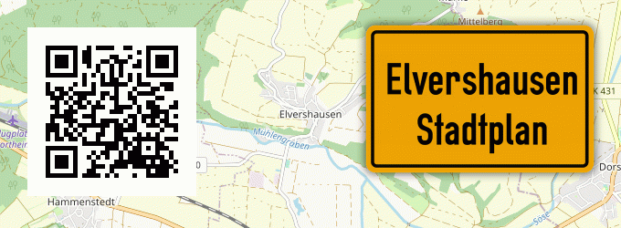 Stadtplan Elvershausen