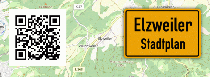 Stadtplan Elzweiler