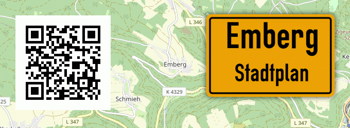 Stadtplan Emberg