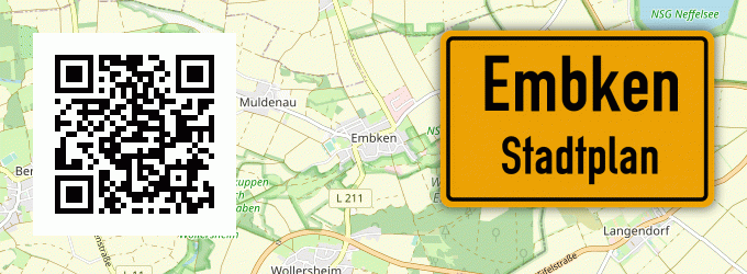 Stadtplan Embken, Kreis Düren