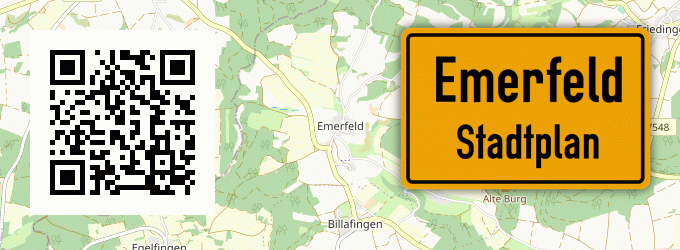 Stadtplan Emerfeld