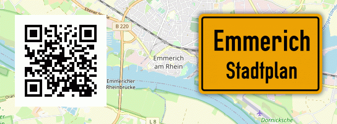 Stadtplan Emmerich