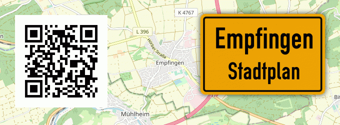 Stadtplan Empfingen