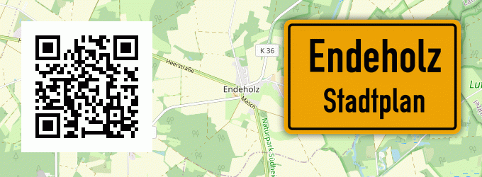 Stadtplan Endeholz