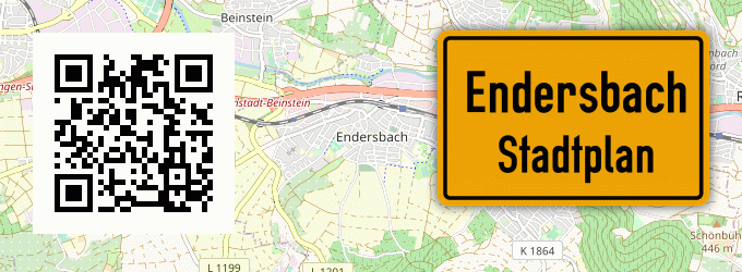 Stadtplan Endersbach