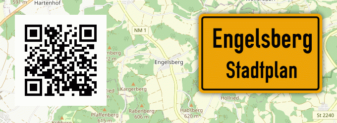 Stadtplan Engelsberg, Oberpfalz