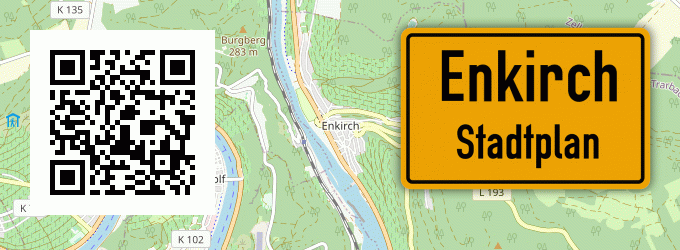 Stadtplan Enkirch