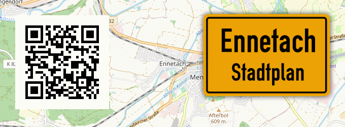 Stadtplan Ennetach