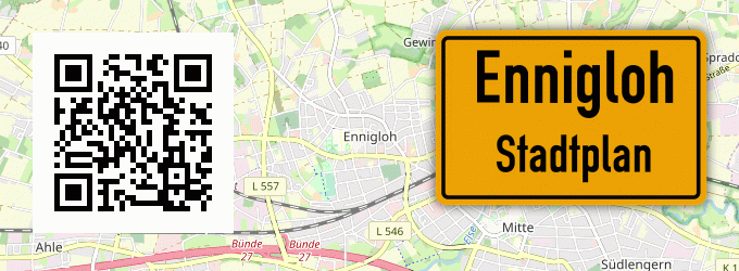 Stadtplan Ennigloh