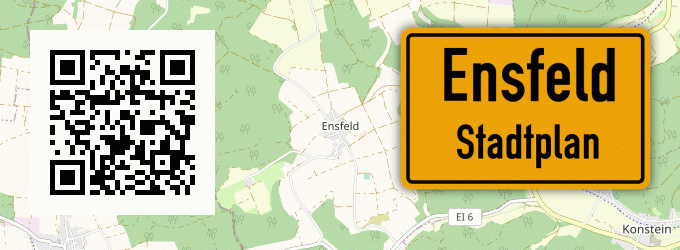 Stadtplan Ensfeld