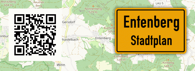 Stadtplan Entenberg