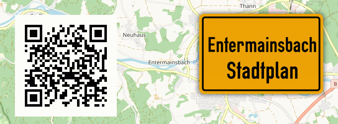 Stadtplan Entermainsbach