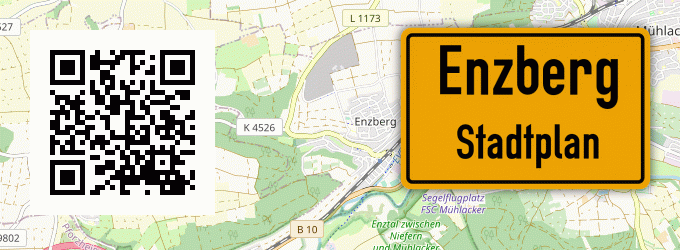 Stadtplan Enzberg