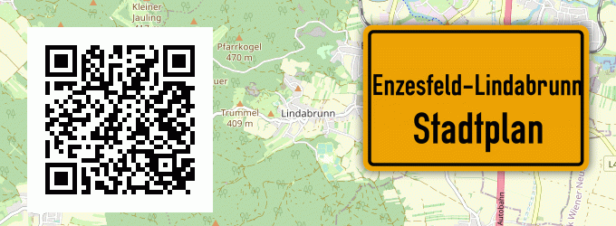 Stadtplan Enzesfeld-Lindabrunn