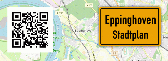 Stadtplan Eppinghoven