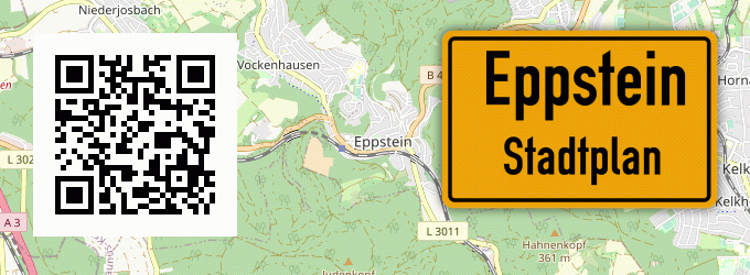 Stadtplan Eppstein, Pfalz