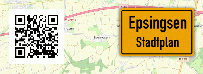 Stadtplan Epsingsen