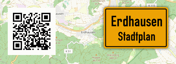 Stadtplan Erdhausen