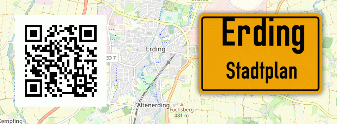 Stadtplan Erding