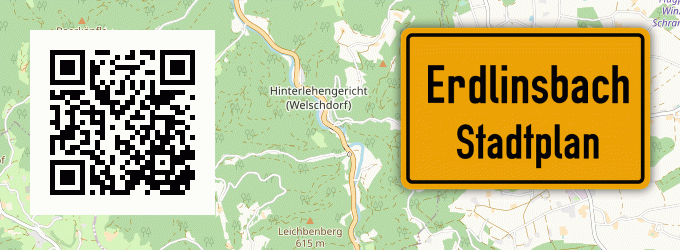 Stadtplan Erdlinsbach