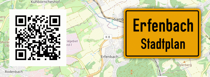 Stadtplan Erfenbach