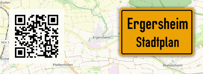 Stadtplan Ergersheim