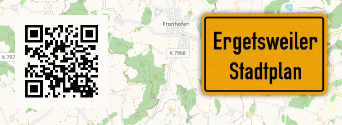 Stadtplan Ergetsweiler