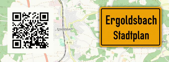 Stadtplan Ergoldsbach
