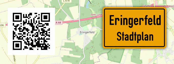 Stadtplan Eringerfeld