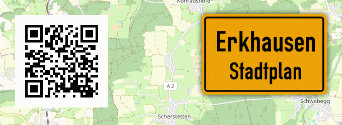 Stadtplan Erkhausen