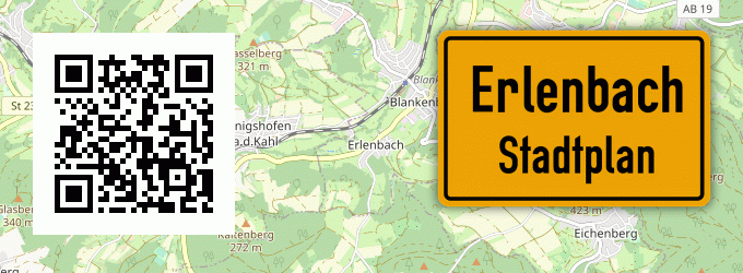 Stadtplan Erlenbach