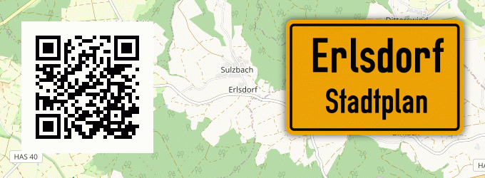 Stadtplan Erlsdorf