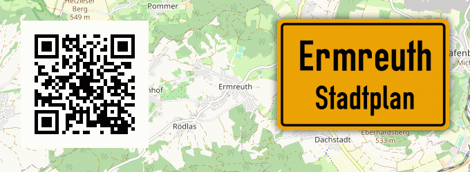 Stadtplan Ermreuth