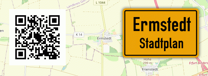 Stadtplan Ermstedt