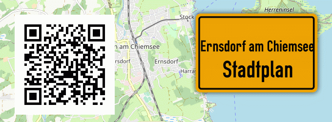 Stadtplan Ernsdorf am Chiemsee