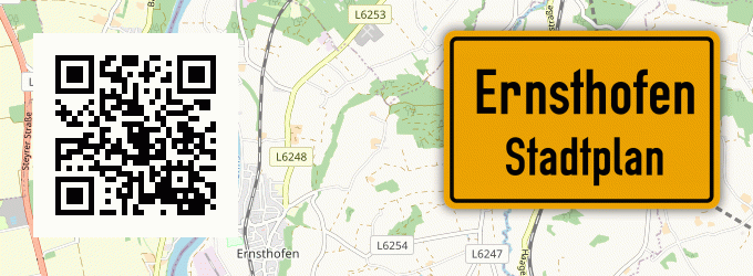 Stadtplan Ernsthofen