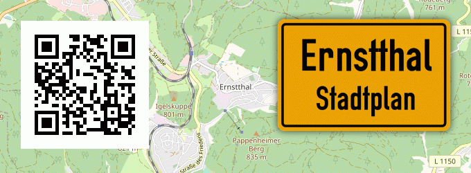 Stadtplan Ernstthal