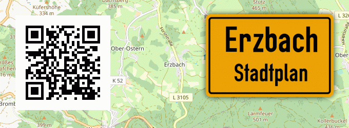 Stadtplan Erzbach