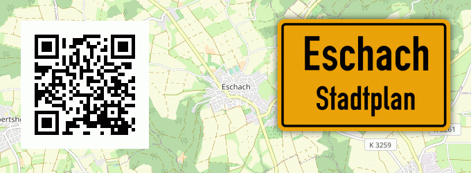 Stadtplan Eschach